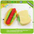 Western Food Eraser Hot Dog Formade gummi